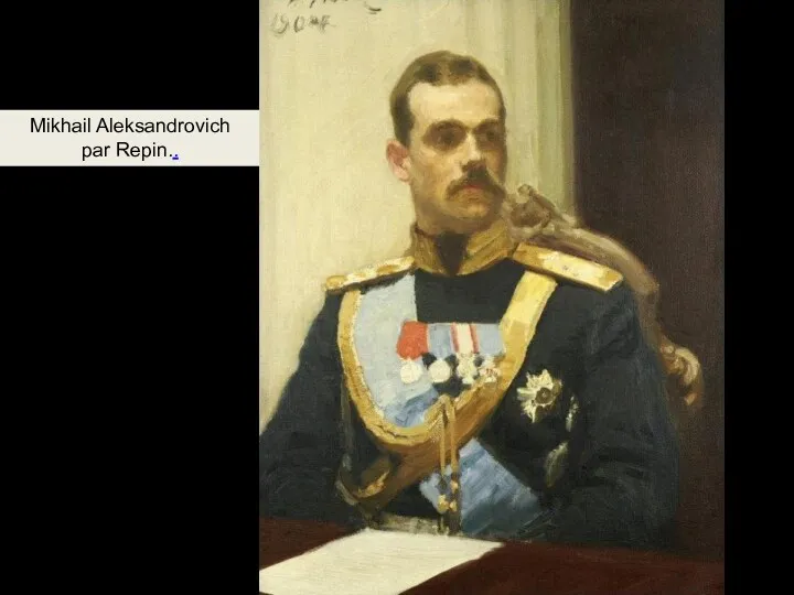 Mikhail Aleksandrovich par Repin..