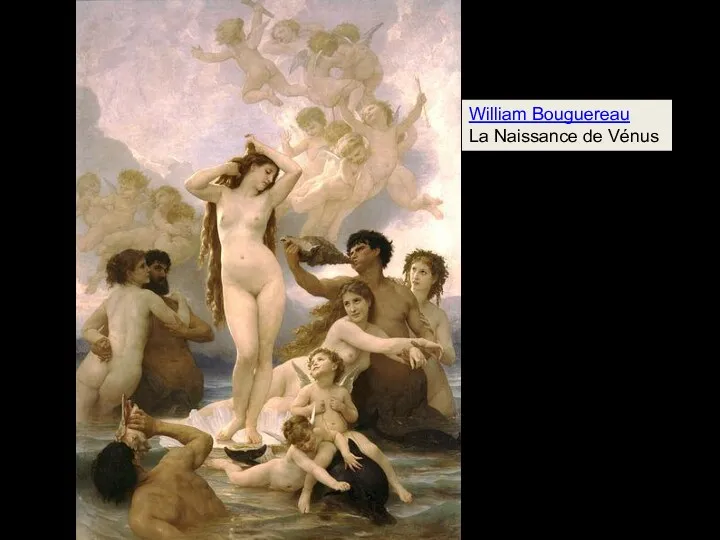 William Bouguereau La Naissance de Vénus