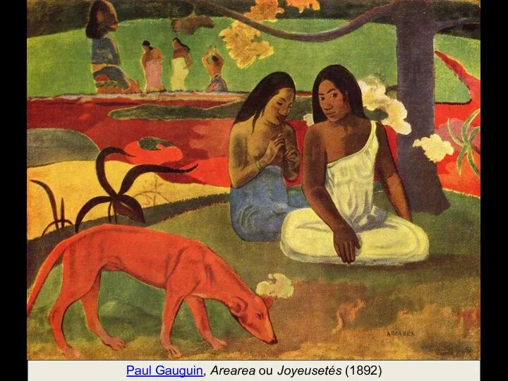 Paul Gauguin, Arearea ou Joyeusetés (1892)