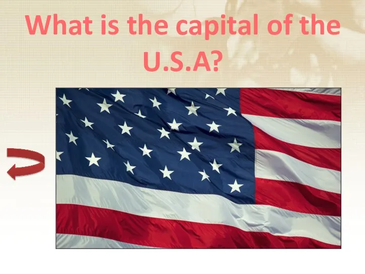 What is the capital of the U.S.A?