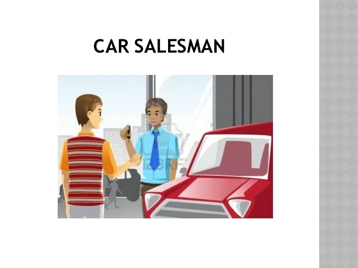 CAR SALESMAN