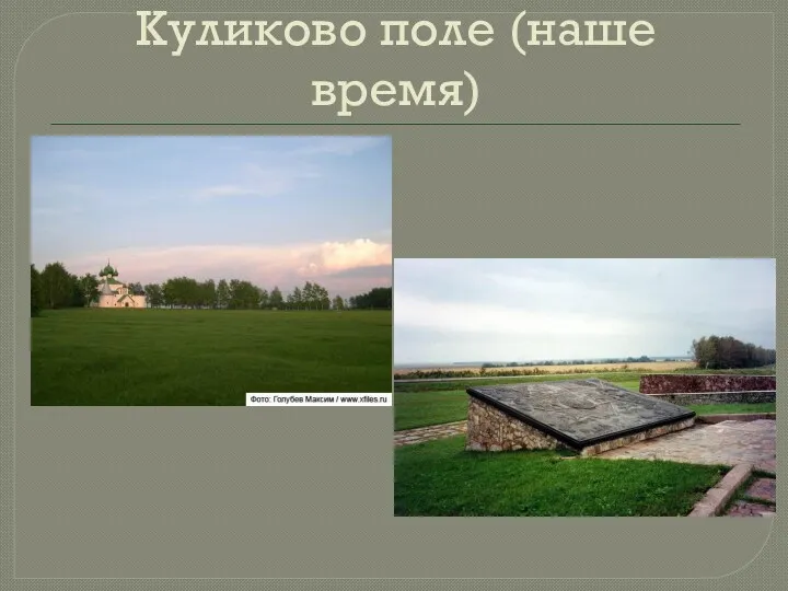 Куликово поле (наше время)