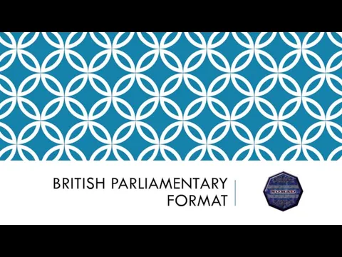 British parliamentary Format