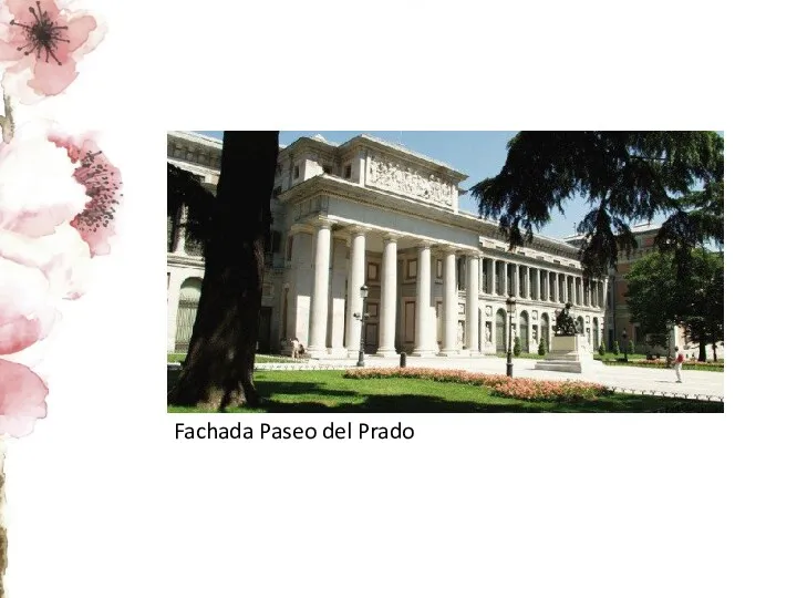 Fachada Paseo del Prado
