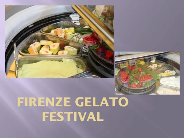 FIRENZE GELATO FESTIVAL