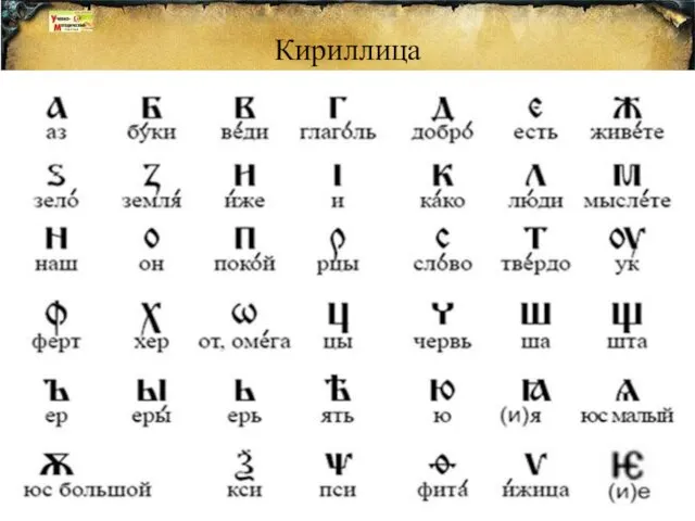 Кириллица