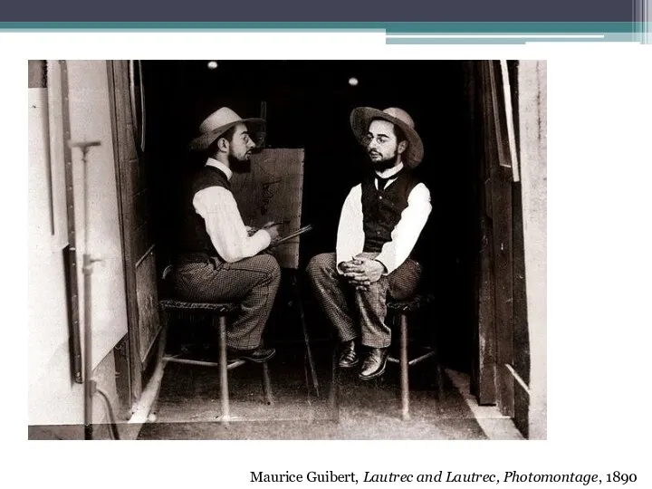 Maurice Guibert, Lautrec and Lautrec, Photomontage, 1890