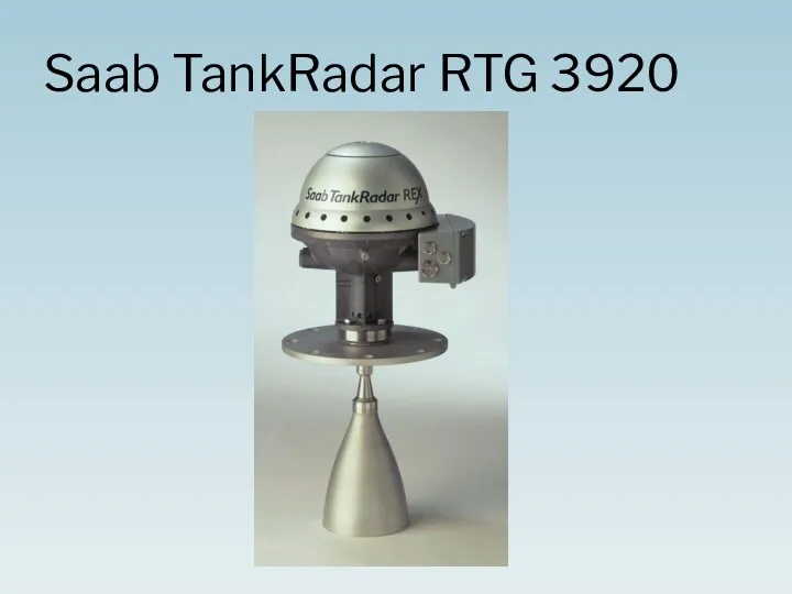 Saab TankRadar RTG 3920