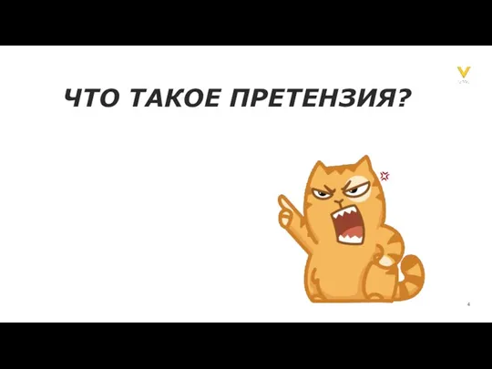 ЧТО ТАКОЕ ПРЕТЕНЗИЯ?