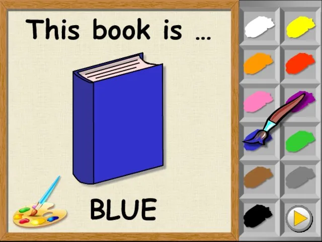 This book is … BLUE