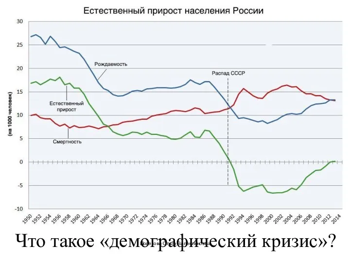 Что такое «демографический кризис»? Полякова Ольга Валентиновна