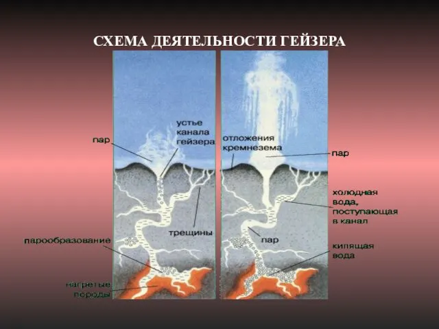 СХЕМА ДЕЯТЕЛЬНОСТИ ГЕЙЗЕРА