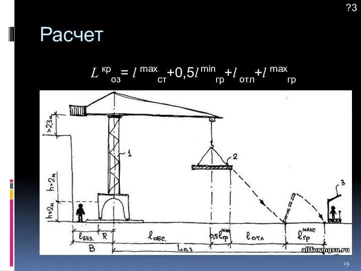 Расчет L кроз= l maxcт+0,5l minгр+l отл+l maxгр ?3