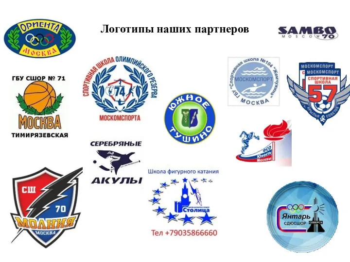 Логотипы наших партнеров