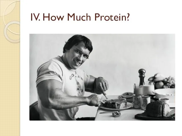 IV. How Much Protein?
