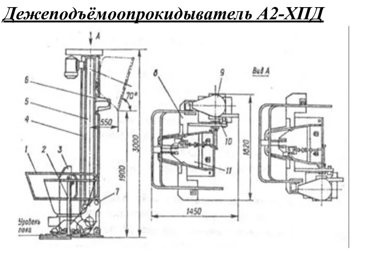 Дежеподъёмоопрокидыватель А2-ХПД