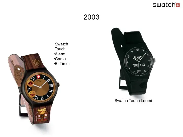 2003 Swatch Touch Alarm Game Bi-Timer Swatch Touch Loomi