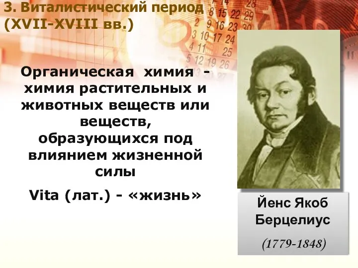 Органическая химия - химия растительных и животных веществ или веществ,