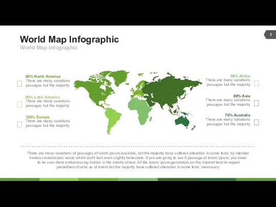 World Map Infographic World Map Infographic    