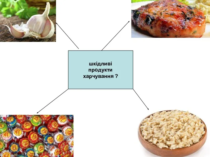 шкідливі продукти харчування ?