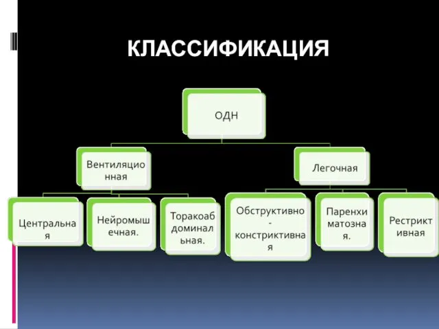 КЛАССИФИКАЦИЯ