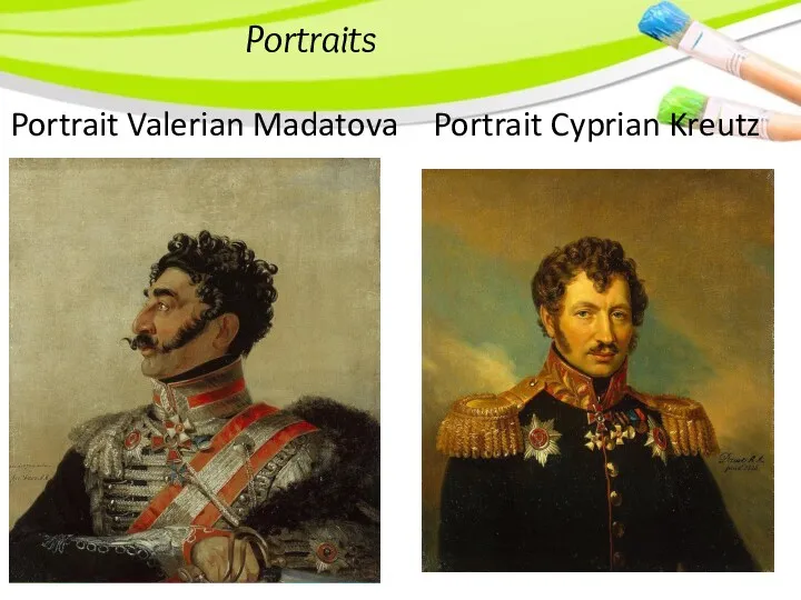 Portraits Portrait Valerian Madatova Portrait Cyprian Kreutz