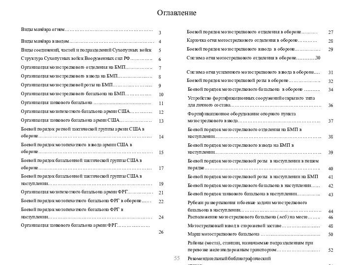 Оглавление 55