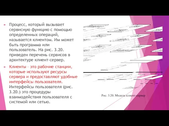 Процесс, который вызывает сервисную функцию с помощью определенных операций, называется