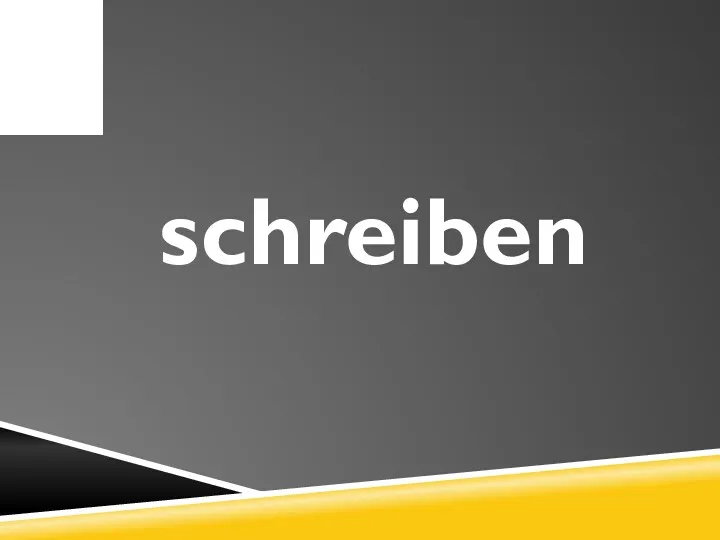 schreiben