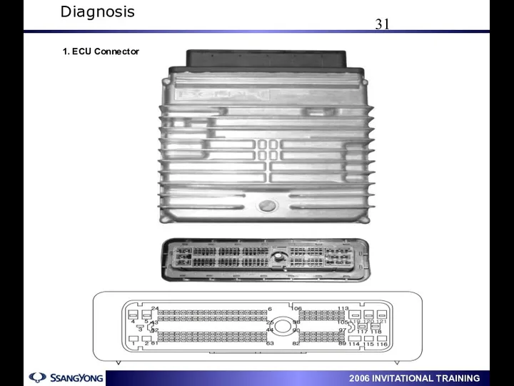 1. ECU Connector Diagnosis