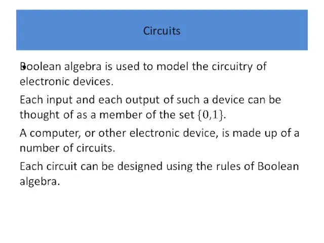 Circuits