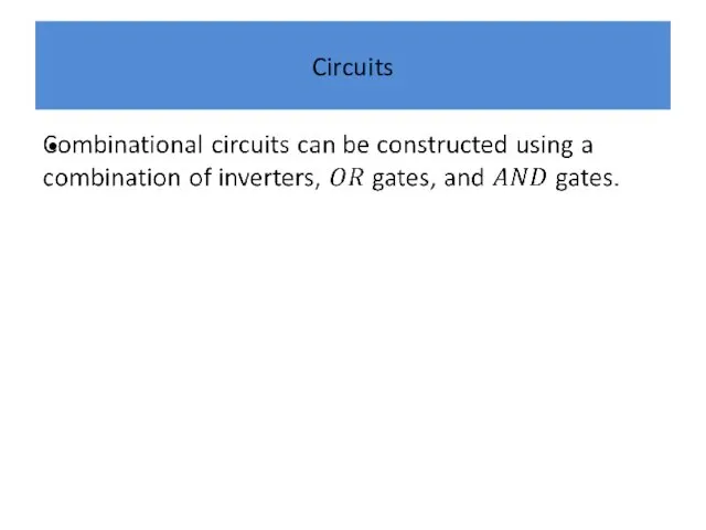 Circuits