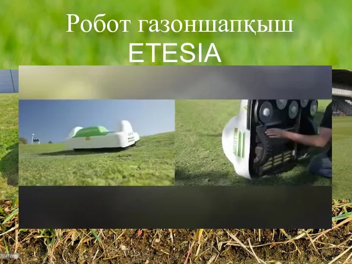 Робот газоншапқыш ETESIA m105