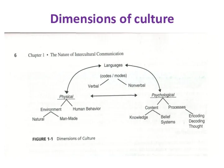 Dimensions of culture