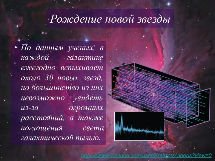 По данным ученых, в каждой галактике ежегодно вспыхивает около 30