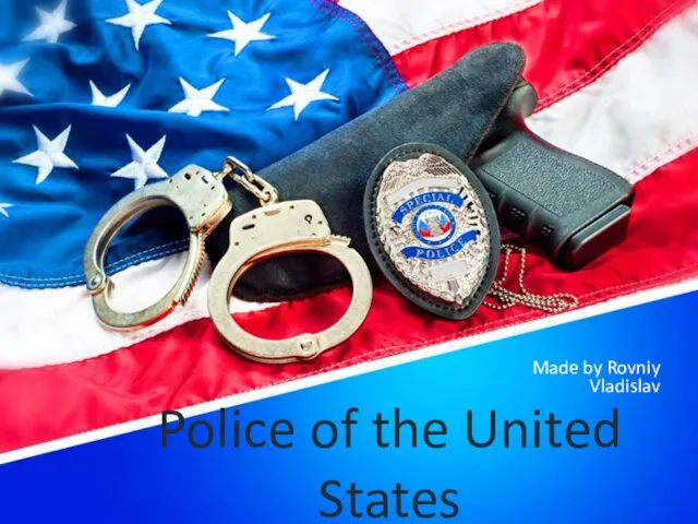 Police of the United States