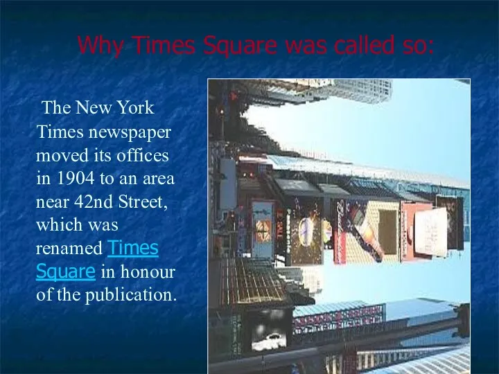 Why Times Square was called so: The New York Times