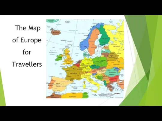 The Map of Europe for Travellers