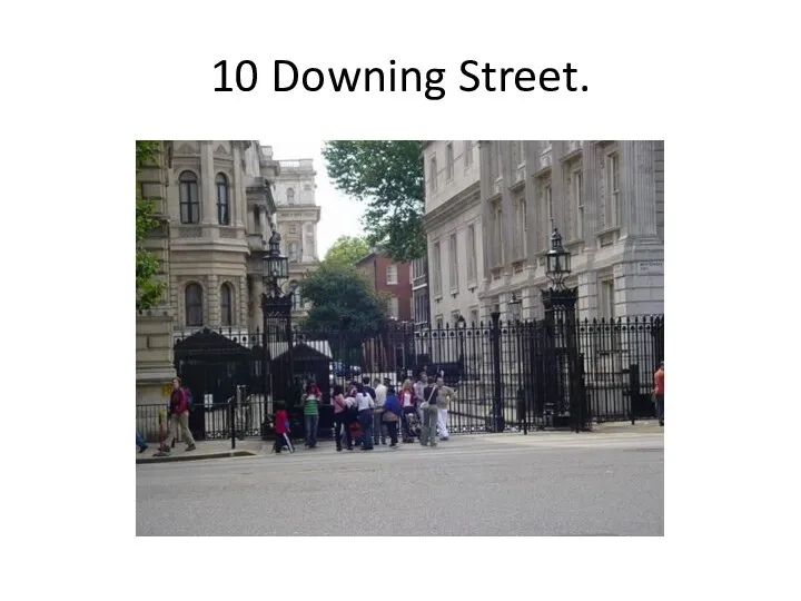 10 Downing Street.