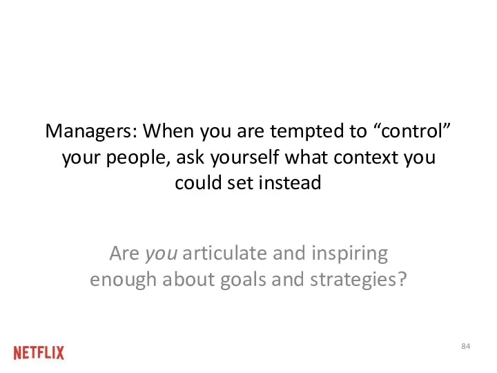 Managers: When you are tempted to “control” your people, ask