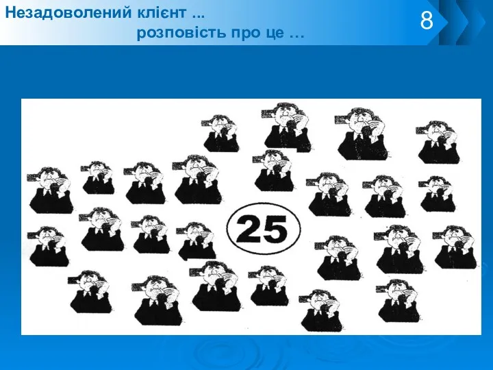 Незадоволений клієнт ... розповість про це …