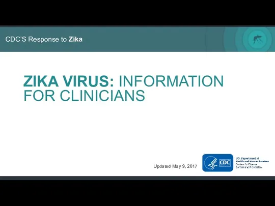 Zika virus: information for clinicians