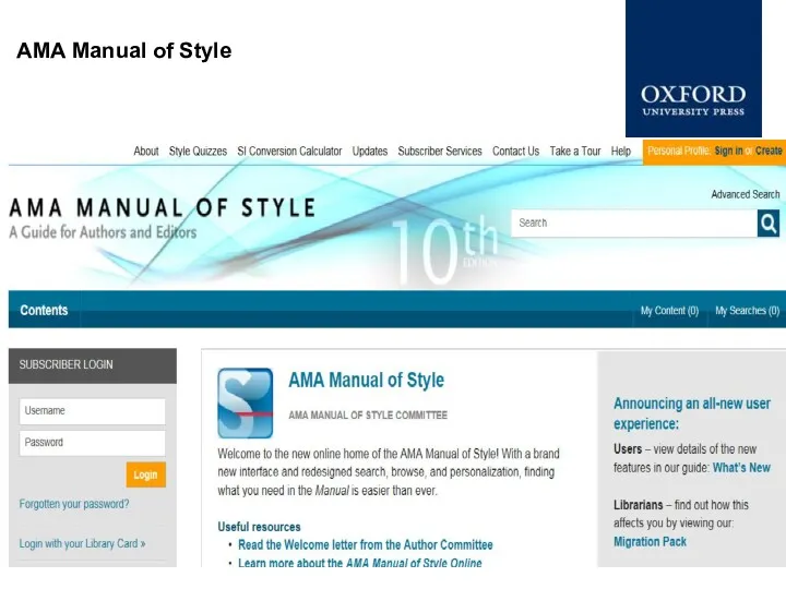 M AMA Manual of Style
