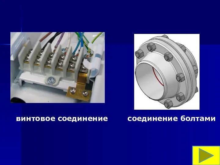 винтовое соединение соединение болтами