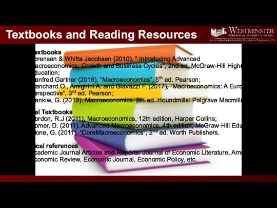 Textbooks and Reading Resources Core Textbooks Sorensen & Whitta Jacobsen