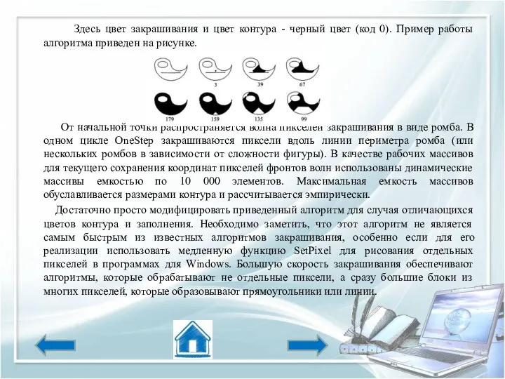 Здесь цвет закрашивания и цвет контура - черный цвет (код