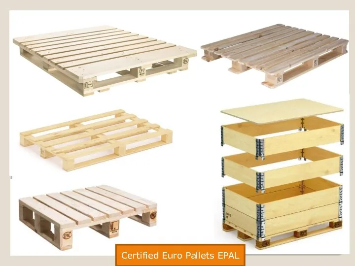 Certified Euro Pallets EPAL