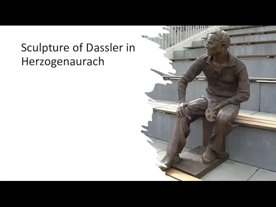 Sculpture of Dassler in Herzogenaurach