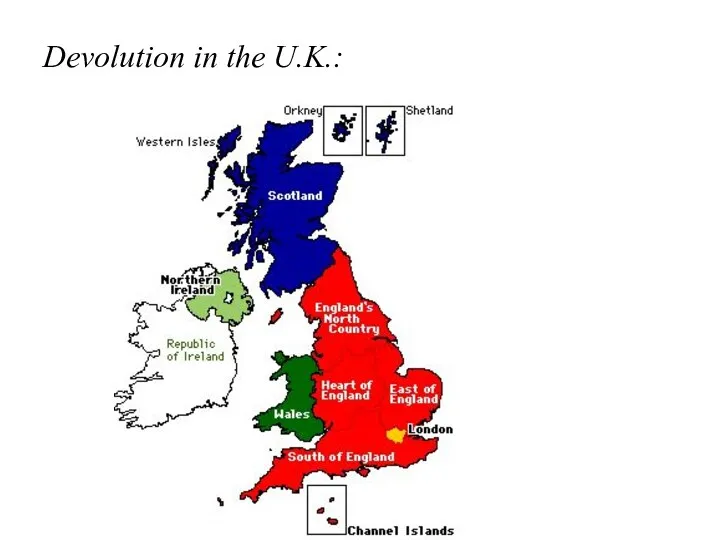 Devolution in the U.K.: