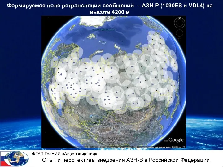 Формируемое поле ретрансляции сообщений – АЗН-Р (1090ES и VDL4) на